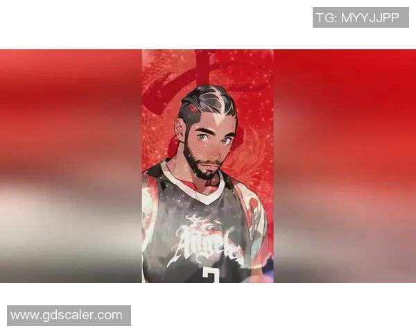中国风篮球明星头像艺术融合展现传统与现代的完美结合